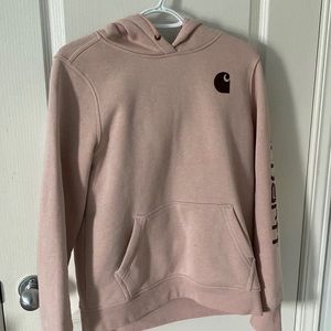 Pink Carhart hoodie (very lightly worn)